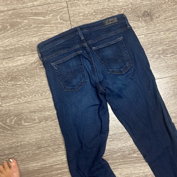 AG cigarette leg (straight) blue jeans 27R. - Picture 7 of 8